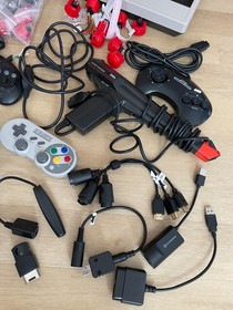 Video Game Controller lot! Sega, Nintendo, Sony, Arcade, 8BitDo