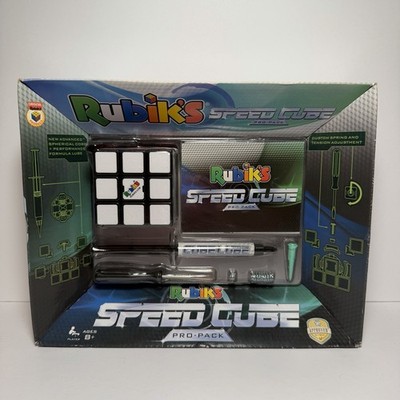 Rubik's Speed Cube Pro Pack Kit Winning Moves Games New In Damaged Box Cubing