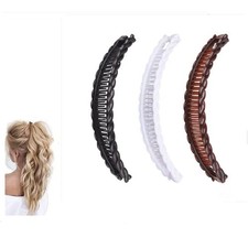 Banana Clips Hair for Women Vintage Large Bananas Hair Clip for Thick Fine