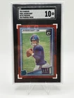 2025 Panini Donruss - Rated Rookie Jaxson Dart #400 Optic Preview Red Pandora