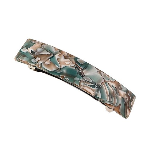 Acetate Colorful Barrette Geometric Hairpin Leopard Marble Hair Clip1pcs * - Picture 10 of 24