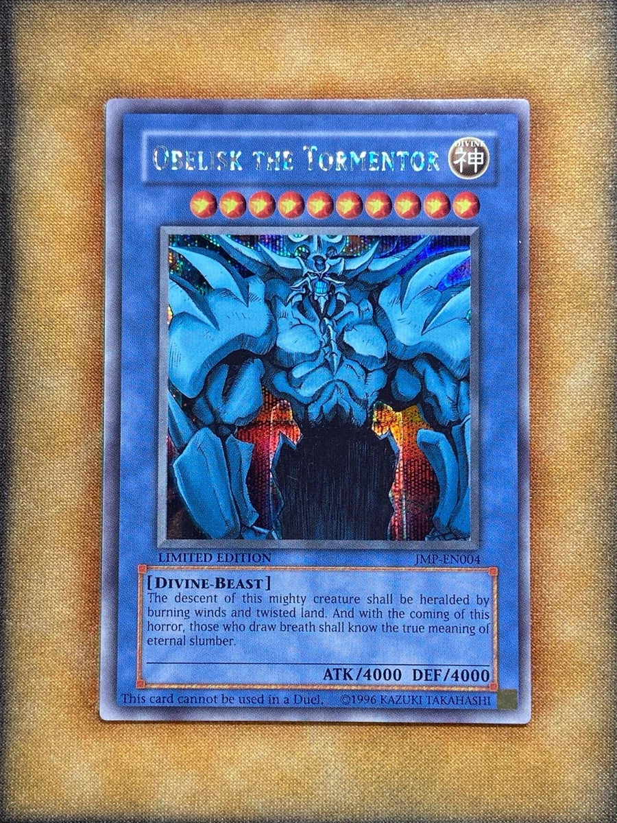 Obelisk The Tormentor Konami Yu-Gi-Oh! TCG Secret Rare Individual