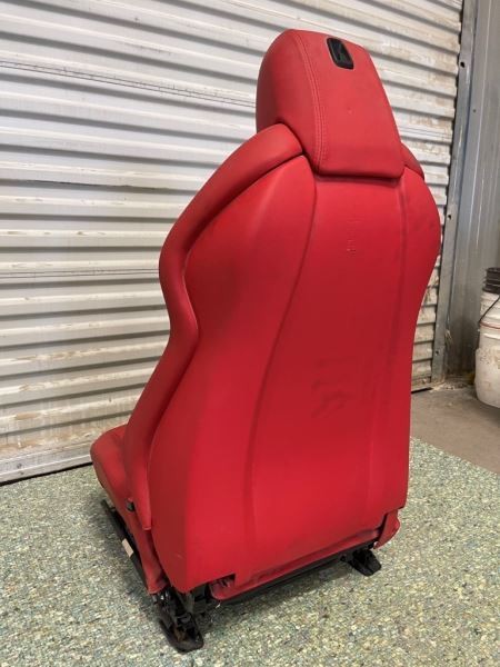 2014 Ferrari 458 Italia USED OEM Genuine Right Passenger Red Leather Power Seat