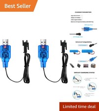 Versatile 3.7V USB Charging Cable for Li-Po & Li-ion RC Drones and Boats