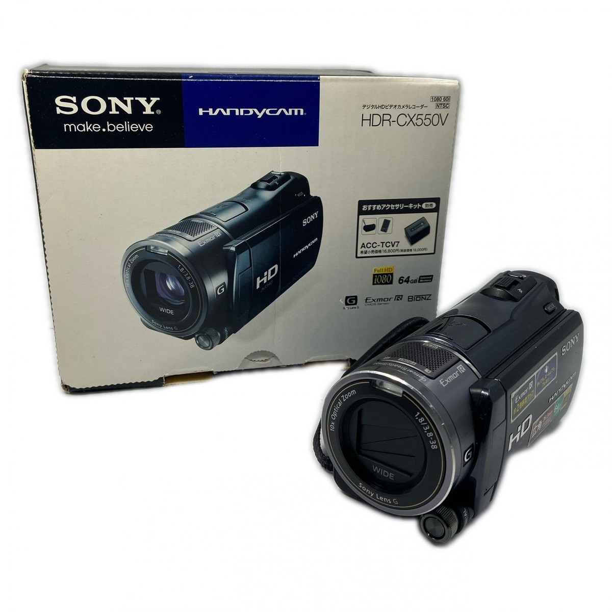 Sony HDR-CX550V Handycam 1080 HD Camcorder [Excellent] | eBay