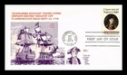 US COVER JOHN PAUL JONES BICENTENNIAL FDC BONHOMME RICHARD NAVAL SHIP