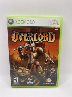 Overlord (Microsoft Xbox 360, 2007) Complete Disc CIB