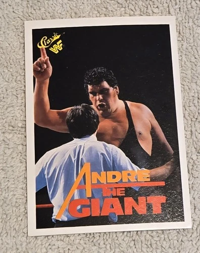1990 WWF Classic Series 1 Andre the Giant #111 Wrestling Trading Card wwe wcw