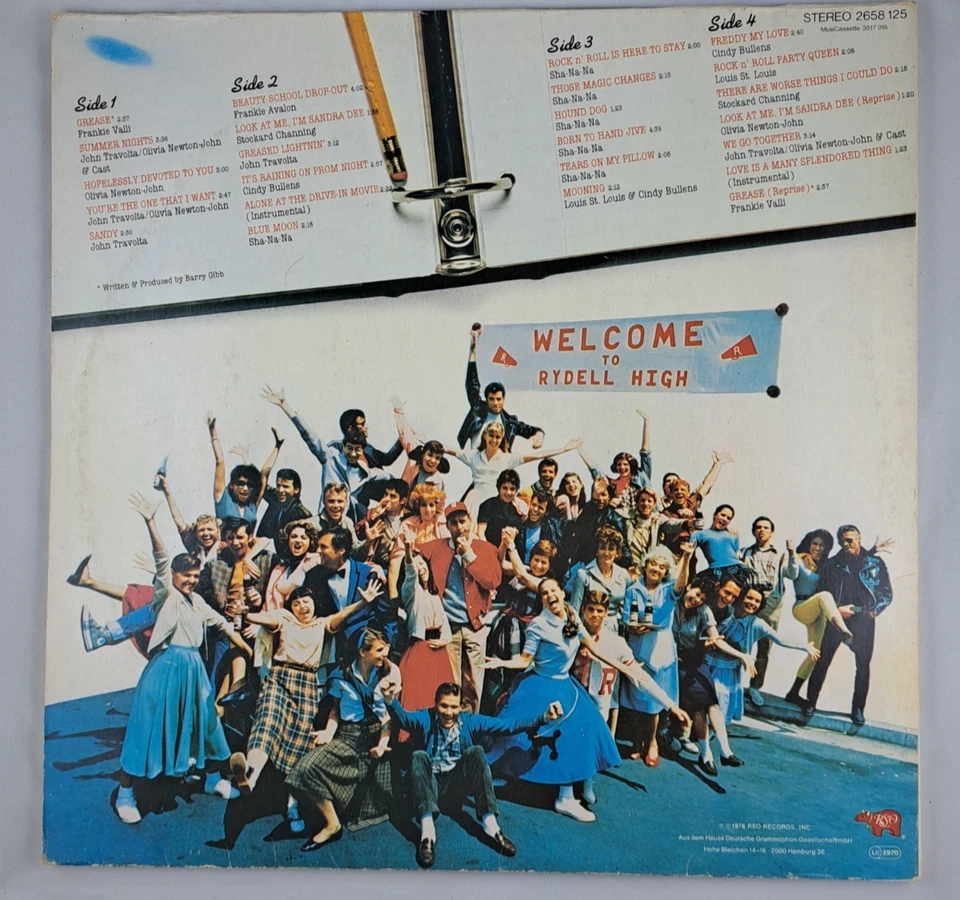 Vinyl Grease Doppel LP Schallplatte - Bild 3 von 4