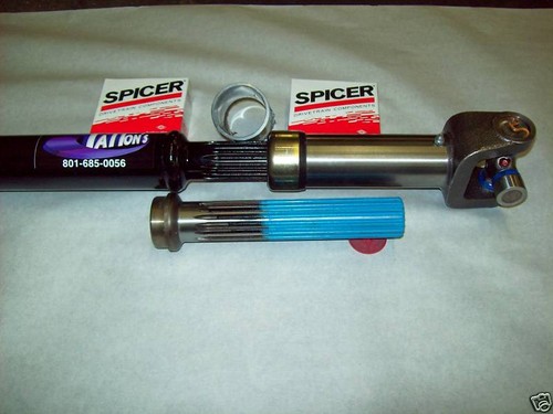 FIT JEEP HEAVYDUTY DRIVESHAFT 1310 FRONT OR REAR solid spicer ujoint CJ5 CJ7 CJ8