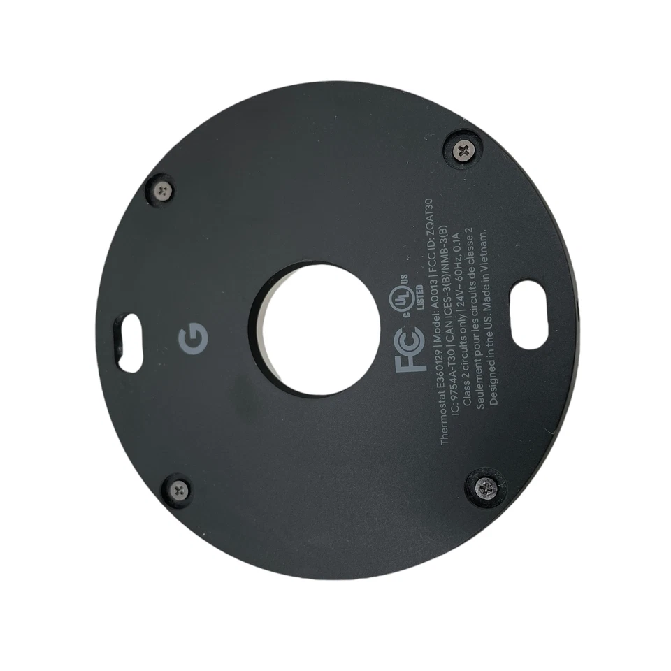 Nest T3007ES A0013 3rd Generation Smart Learning Thermostat Steel #U3877 - Image 4 of 4