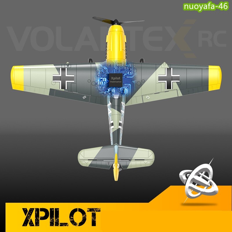 Volantexrc F4U Corsair RC Aereo Acrobazia 2.4G 4CH Schiuma EPP 400mm Apertura Alare Aereo Telecomandato Aereo Da Caccia 761-8 - Foto 7