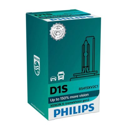 Philips D1S X-tremeVision gen2 HID Xenon Upgrade Gasbirne 85415XV2C1 einzeln