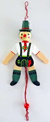 Hampelmann Hampelfigur aus Holz Bayern