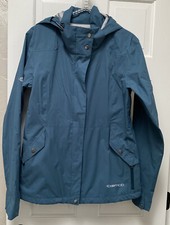 Exofficio Rain Logic Jacket - Women's Travel Medium 8-10 Marina Euc