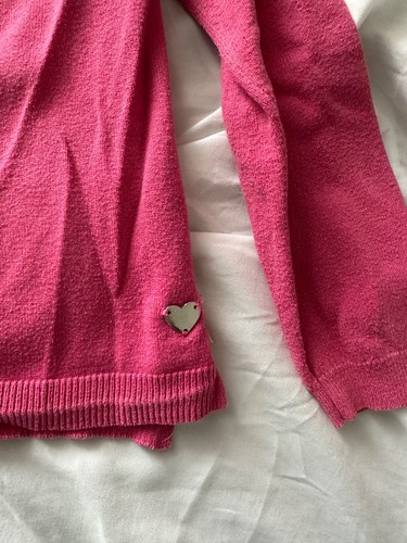 Cardigan Rosa H&M Bimba Taglia 5/6 Anni (110/116) Stile Romantico - Foto 5 di 5