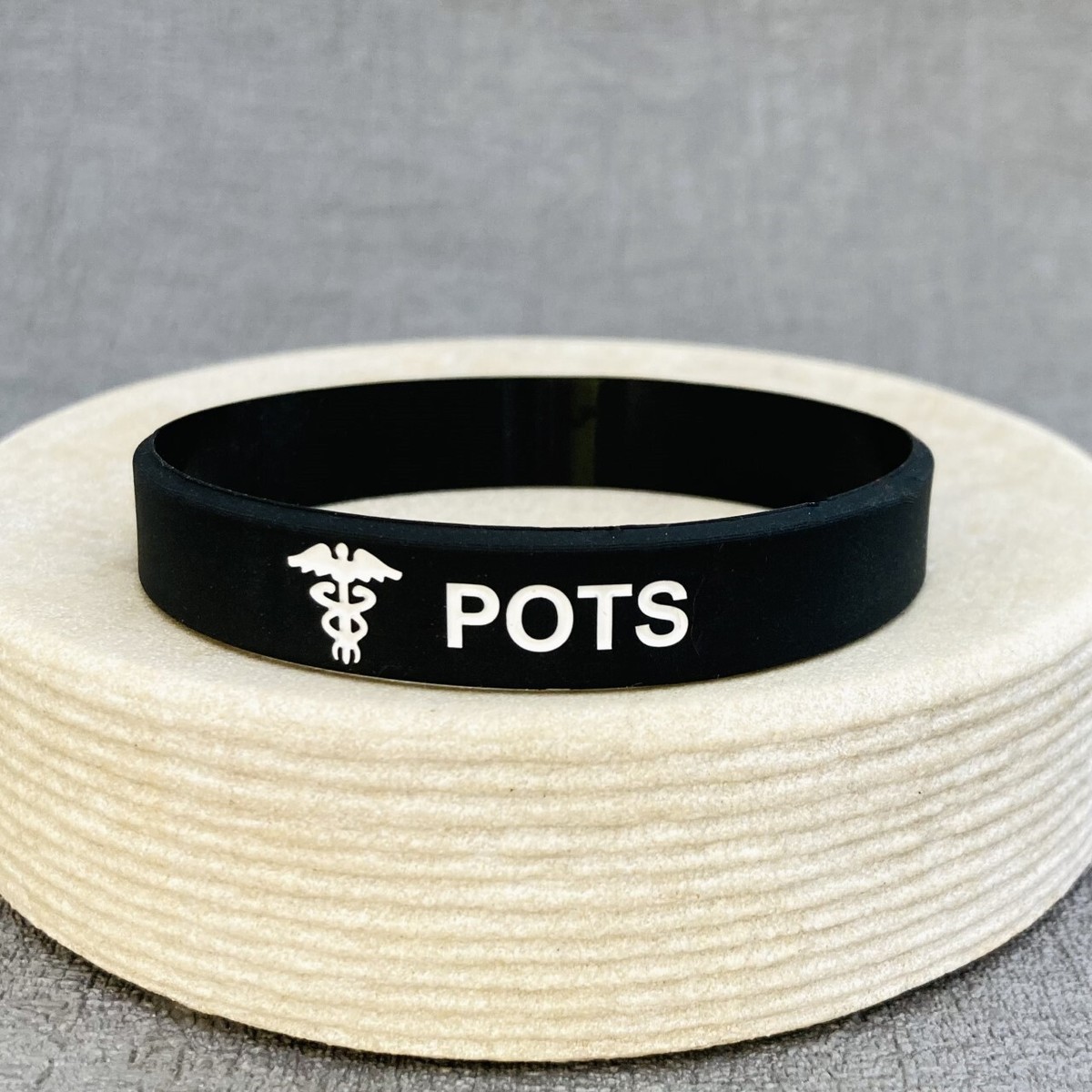 POTS Medical Alert Wristband Awareness Bands For Postural
