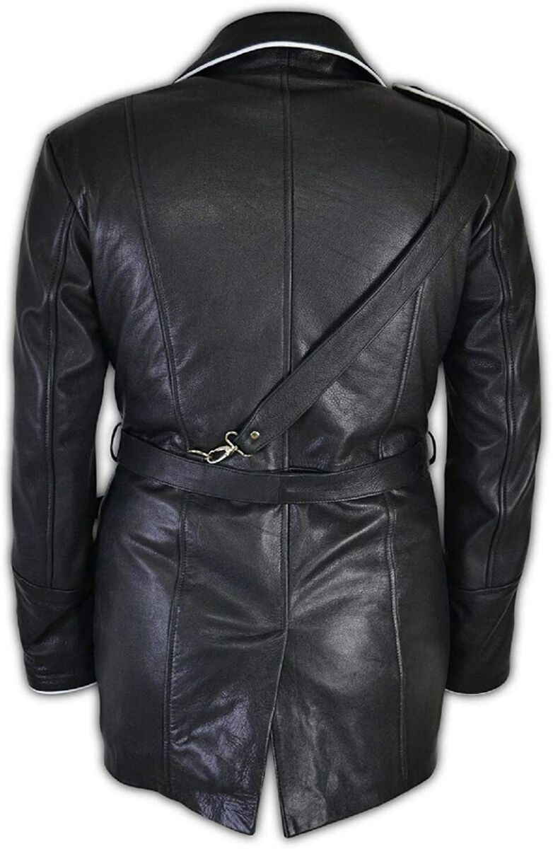 German WWII Military Jacket Leather Field Jacket German German WWII Military Jacket Leather Field Jacket German