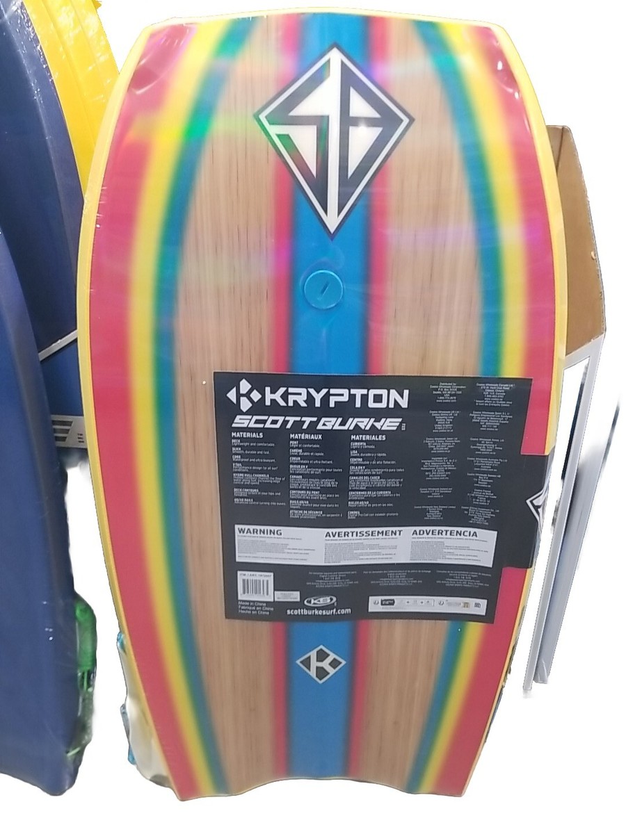 Krypton Scott Burke Hydro-Hull Blue-green BodyBoard size 42