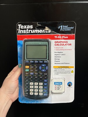 Texas Instruments TI-83 Plus Graphing Calculator **PACKAGING TORN**