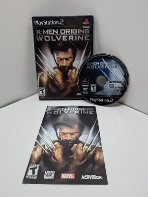 X-Men Origins: Wolverine - Sony PlayStation 2 Excellent Disc