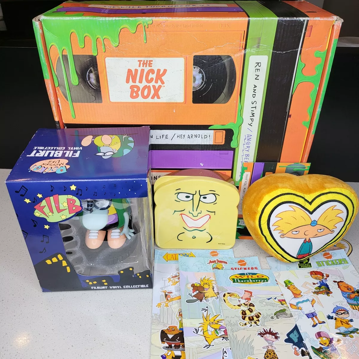 Nickelodeon The Nick BoxFull box contentsRugratsRocko’s Modern Life