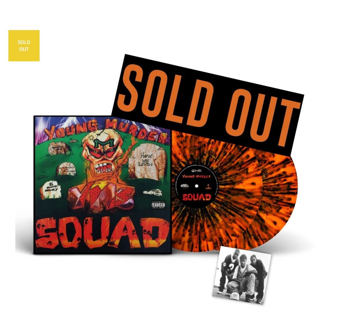 YOUNG MURDER SQUAD HOW WE LIVIN' 25周年記念盤 YOUNG MURDER SQUAD HOW WE LIVIN' 25周年記念盤 Young Murder