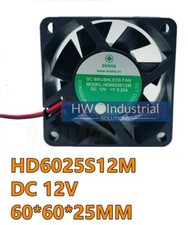 1/piece HD6025S12M 2-Wire DC12V 0.25A 6025 6CM SVAHA Inverter Cooling Fan