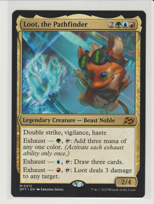 Loot, the Pathfinder Mythic MtG Card DFT 212 | eBay