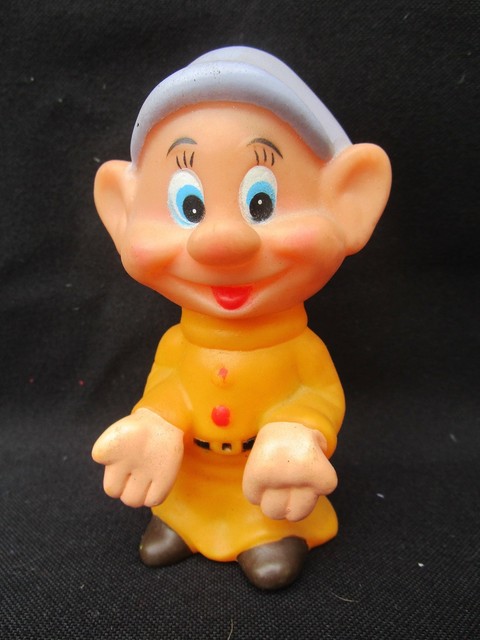 Older Disney Dwarf Figurine - DOPEY - Made in Hong Kong - No Damage | eBay