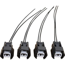 Set of 4 Premium Fuel Injector Connector Pigtails For 1994-2001 Nissan Infiniti