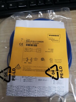 1PC TURCK BIM-G18-Y1/S926 PROXIMITY SWITCH FREE SHIP-NEW