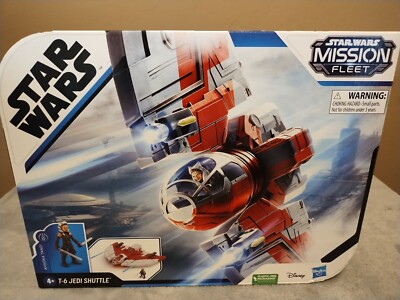 Star Wars Mission Fleet  T-6 Jedi Shuttle Ashoka Action Figure Set 4+ NEW
