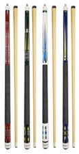 Lot of 4 Pool Cues New 58" Billiard House Bar Pool Cue Sticks Set15-18