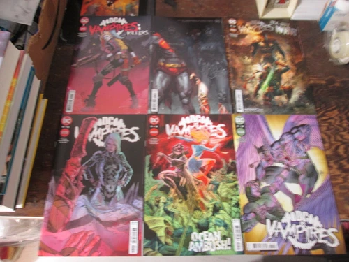 DC vs Vampires Killers 1 All Out War 1B + 6 DC vs Vampires 8 9 11 NM DC Comics