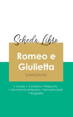 Scheda Libro Romeo E Giulietta Di Shakespeare (Analisi Letteraria Di Riferi...