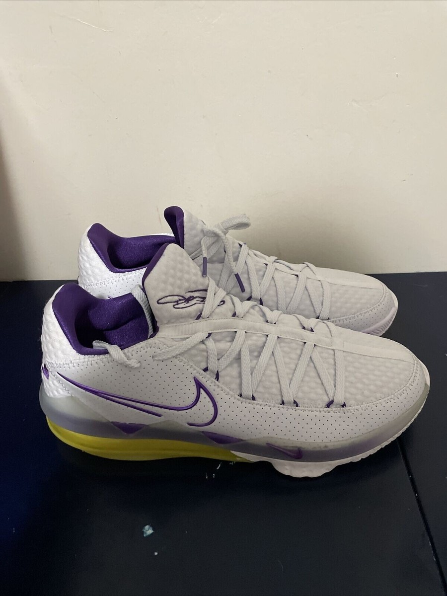 Men Size 13 Nike LeBron 17 Low Lakers Without Box B-grade