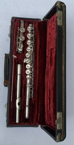 Revelle Silver Plated Flute, Made In Italy, Not Tested