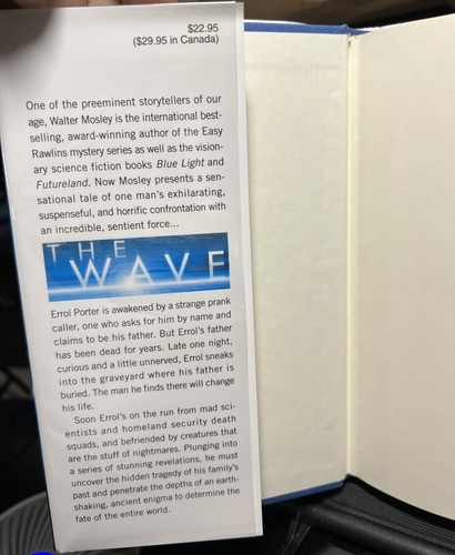 The Wave by Walter Mosley (2006, Hardcover) - Picture 4 of 6