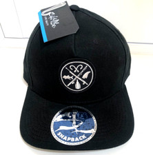 NEW SALT LIFE HAT Black Live Salty Fishing Surfing Beach Adjustable Snapback Cap