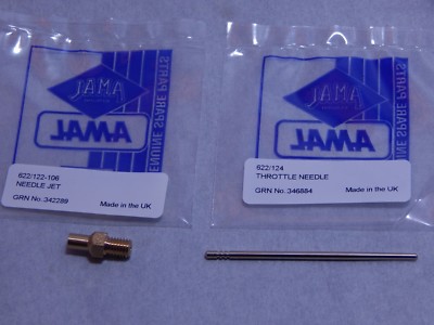 BSA TRIUMPH AMAL CONCENTRIC 930 932 928 NEEDLE & JET 106 650 750 BONNEVILLE TR6