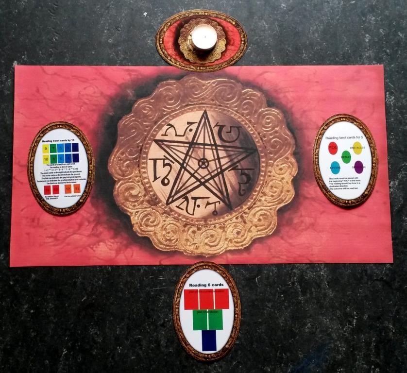 Shaman healer tarot cards deck book guide Catholic Christianity Sacred