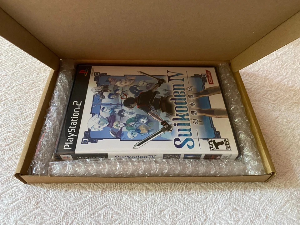 Suikoden IV PS2 - NTSC-U/C USA VGC CIB - High Quality Packing - Tracked - Image 3 of 4