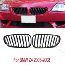Für BMW Z4 E85  Front Grill Nieren Glänzend Kühlergitter Kühlergrill 2003-2008