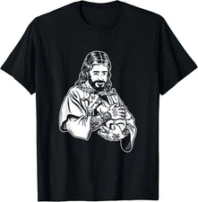 Blackcraft Jesus Loves Satan Baphomet Goat Witchcraft Occult T-Shirt Size S-5XL