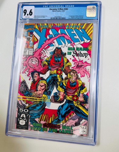 Marvel - Uncanny X-Men #282 1st App Of Bishop 9.6 Grade CGC