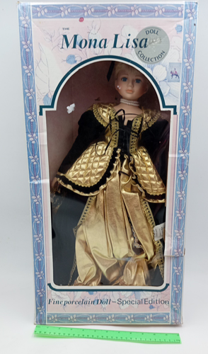 The Mona Lisa Doll Collection Blonde Female Doll Box 22 " Tall Special Edition