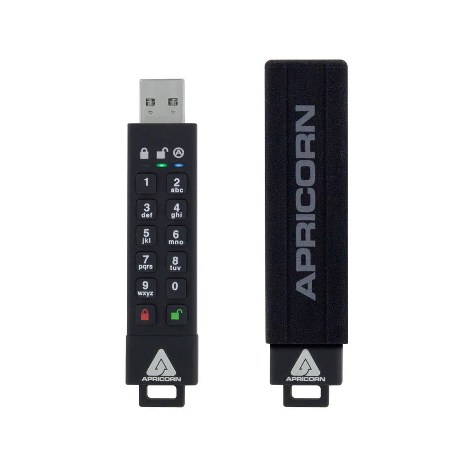 Apricorn 32GB Aegis Secure Key 3Z 256-bit AES XTS Hardware Encrypted FIPS 140... - Image 4 of 4