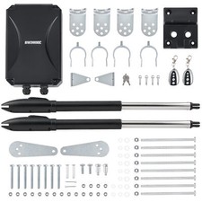 CO-Z Automatic Dual Swing Gate Opener Kit for 300kg Driveway Home Gates