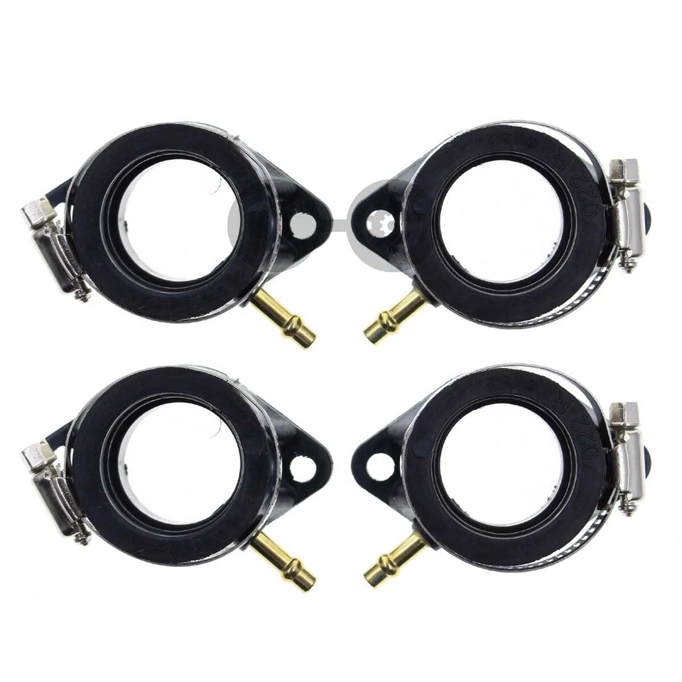 4PCS Carburetor Intake Manifold Boots For Kawasaki KZ1000A MKII kz1000a kz1000b - Изображение 2 из 4